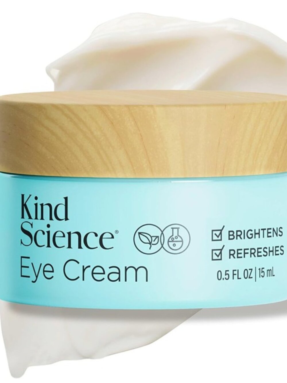 Kind Science Eye Cream, Anti Aging with Hyaluronic Acid, Vitamin C